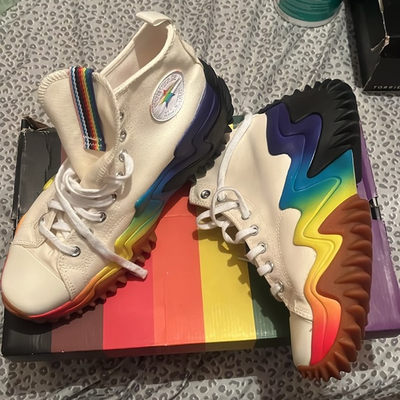 Converse Run Star Motion CX Platform Pride LGBT Rainbow

🌈 #pride #lgbtq - Picture 7 of 11